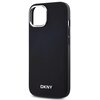 Etui DKNY Plain Logo MagSafe do Apple iPhone 14 Czarny Dominujący kolor Czarny
