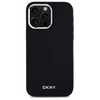 Etui DKNY Plain Logo MagSafe do Apple iPhone 14 Pro Max Czarny Typ Etui nakładka