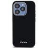 Etui DKNY Plain Logo MagSafe do Apple iPhone 15 Pro Czarny Typ Etui magnetyczne