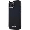 Etui DKNY Plain Logo MagSafe do Apple iPhone 15 Plus Czarny Seria telefonu iPhone