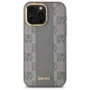 Etui DKNY Leather Checkered Mono Pattern MagSafe do Apple iPhone 14 Pro Max Beżowy Kompatybilność Apple iPhone 14 Pro Max