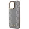 Etui DKNY Leather Checkered Mono Pattern MagSafe do Apple iPhone 14 Pro Max Beżowy Model telefonu iPhone 14 Pro Max