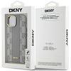 Etui DKNY Leather Checkered Mono Pattern MagSafe do Apple iPhone 15 Plus Beżowy Marka telefonu Apple