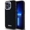 Etui DKNY Plain Logo MagSafe do Apple iPhone 15 Pro Max Czarny
