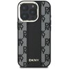 Etui DKNY Checkered Pattern MagSafe do Apple iPhone 16 Pro Czarny Model telefonu iPhone 16 Pro