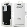Etui DKNY Plain Silver Logo MagSafe do Apple iPhone 16 Pro Czarny Marka telefonu Apple