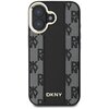 Etui DKNY Checkered Pattern Magsafe do Apple iPhone 16 Plus Czarny Model telefonu iPhone 16 Plus