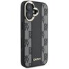 Etui DKNY Checkered Pattern Magsafe do Apple iPhone 16 Plus Czarny Typ Etui nakładka