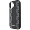 Etui DKNY Checkered Pattern Magsafe do Apple iPhone 16 Plus Czarny Dominujący kolor Czarny