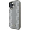 Etui DKNY Checkered Pattern Magsafe do Apple iPhone 16 Beżowy Seria telefonu iPhone