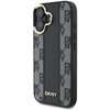Etui DKNY Checkered Pattern MagSafe do Apple iPhone 16 Czarny Seria telefonu iPhone