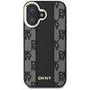 Etui DKNY Checkered Pattern MagSafe do Apple iPhone 16 Czarny Model telefonu iPhone 16