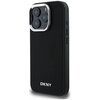 Etui DKNY Plain Silver Logo MagSafe do Apple iPhone 16 Pro Max Czarny Seria telefonu iPhone