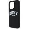 Etui DKNY Silicone White Printed Logo MagSafe do Apple iPhone 16 Pro Max Czarny Typ Etui nakładka