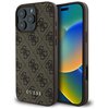 Etui GUESS 4G Classic do Apple iPhone 16 Pro Max Brązowy