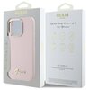 Etui GUESS Silicone Script Metal Logo & Frame do Apple iPhone 16 Pro Max Różowy Marka telefonu Apple