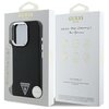 Etui GUESS Grained Triangle MagSafe do Apple iPhone 16 Pro Czarny Marka telefonu Apple