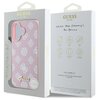 Etui GUESS Peony Script Logo MagSafe do Apple iPhone 16 Plus Różowy Marka telefonu Apple