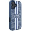 Etui GUESS 4G Printed Stripes MagSafe do Apple iPhone 16 Niebieski Kompatybilność Apple iPhone 16
