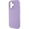 Etui GUESS Saffiano MagSafe do Apple iPhone 16 Fioletowy Typ Etui magnetyczne