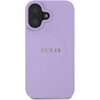 Etui GUESS Saffiano MagSafe do Apple iPhone 16 Fioletowy Seria telefonu iPhone