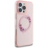 Etui GUESS IML Flowers Wreath MagSafe do Apple iPhone 16 Pro Max Różowy Kompatybilność Apple iPhone 16 Pro Max