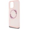 Etui GUESS IML Flowers Wreath MagSafe do Apple iPhone 16 Pro Max Różowy Typ Etui nakładka