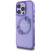 Etui GUESS IML Flowers Wreath MagSafe do Apple iPhone 16 Pro Max Fioletowy Seria telefonu iPhone