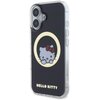 Etui HELLO KITTY IML Sweet Kitty MagSafe do Apple iPhone 16 Czarny Seria telefonu iPhone