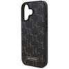 Etui KARL LAGERFELD Hot Stamp Magsafe do Apple iPhone 16 Plus Czarny Typ Etui nakładka
