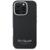 Etui KARL LAGERFELD Hotel RSG do Apple iPhone 16 Pro Czarny Model telefonu iPhone 16 Pro