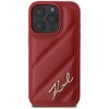 Etui KARL LAGERFELD Quilted Signature do Apple iPhone 16 Pro Czerwony Model telefonu iPhone 16 Pro
