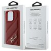 Etui KARL LAGERFELD Quilted Signature do Apple iPhone 16 Pro Czerwony Marka telefonu Apple