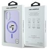 Etui KARL LAGERFELD Silicone Karl&Choupette Ring MagSafe do Apple iPhone 16 Fioletowy Marka telefonu Apple