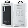 Etui KARL LAGERFELD Hotel RSG do Apple iPhone 16 Czarny Marka telefonu Apple