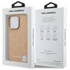 Etui KARL LAGERFELD Hot Stamp MagSafe do Apple iPhone 16 Pro Max Beżowy Marka telefonu Apple