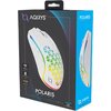Mysz AQIRYS Polaris Biały Typ myszy Optyczna