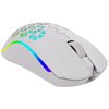 Mysz AQIRYS Polaris Biały Interfejs USB