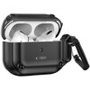 Etui na słuchawki TECH-PROTECT Rough Hook do Apple Airpods Pro 1/2 Czarny Kompatybilność Apple AirPods Pro 2 gen