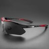 Okulary rowerowe ROCKBROS 10001 Czarno-czerwony Typ roweru Szosowy