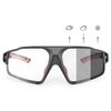 Okulary rowerowe ROCKBROS SP216BK Czarno-czerwony Typ Dla dorosłych