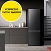 Lodówka SAMSUNG AI RB34C603CB1 EF No Frost 185.3cm Grafitowa stal Kompresor inwerterowy Tak