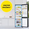 Lodówka SAMSUNG AI RB34C603CB1 EF No Frost 185.3cm Grafitowa stal Zmiana kierunku otwierania drzwi Tak
