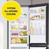 Lodówka SAMSUNG AI RB34C603CB1 EF No Frost 185.3cm Grafitowa stal Liczba drzwi 2