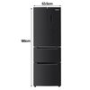 Lodówka MPM-351-SBF-07 3D No Frost 186cm Ciemny Inox Kolor / wykończenie boków Ciemny Inox