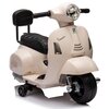 Motorek elektryczny SUN BABY Scooter Vespa z oparciem Biały Liczba biegów 1