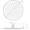 Deszczownica DEANTE Cascada NAC 691K Bianco Funkcje System anti-calc