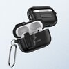 Etui na słuchawki TECH-PROTECT Slim Hook do Apple Airpods Pro 1/2 Czarny Możliwość ładowania Nie