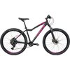Rower górski MTB INDIANA X-Pulser 3.7 D17 27.5 cala damski Czarno-fuksjowy Przerzutka tylna marka Shimano CUES
