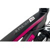 Rower górski MTB INDIANA X-Pulser 3.7 D17 27.5 cala damski Czarno-fuksjowy Amortyzator przód typ XCE-30 1"1/8 Disc